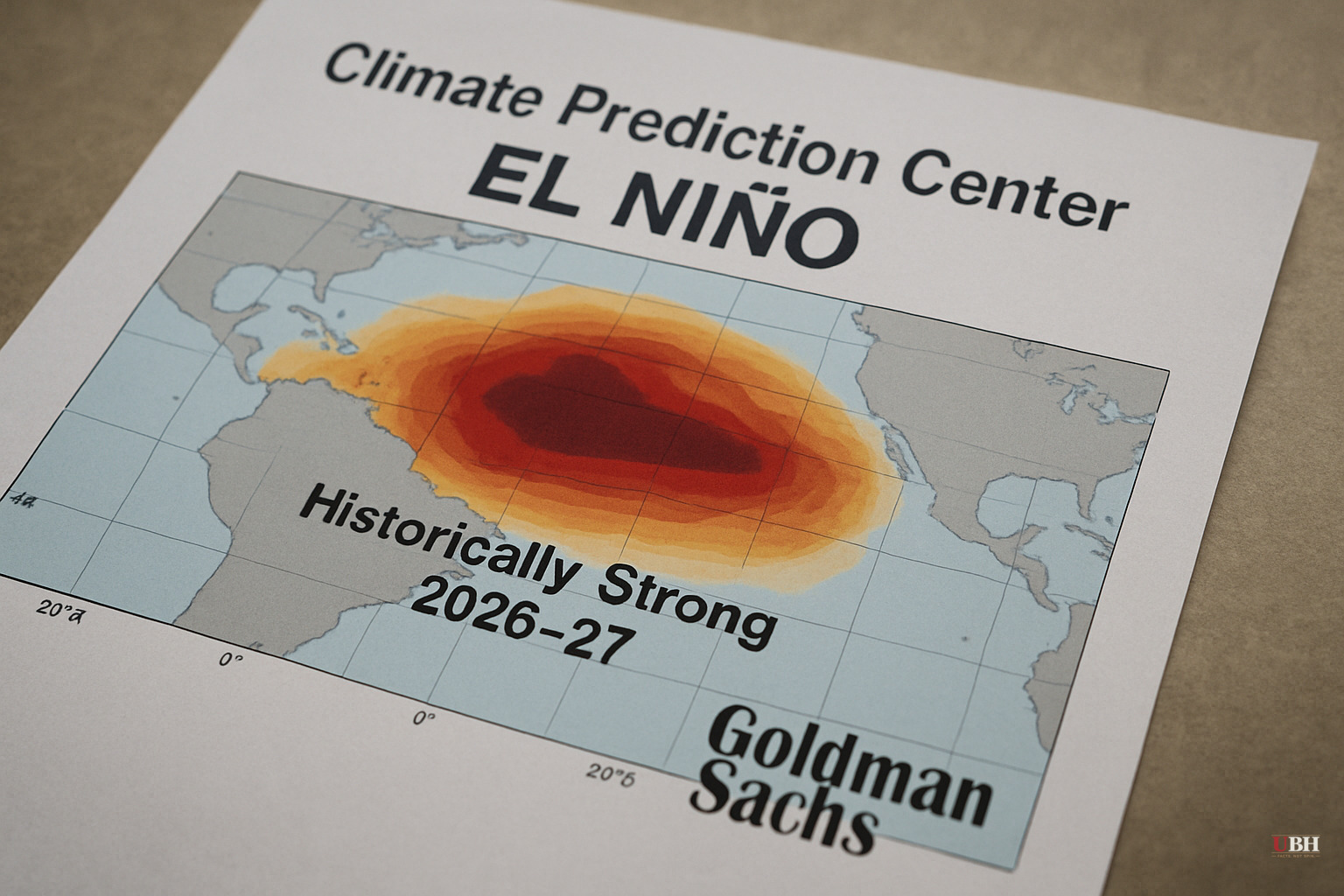 NOAA Says 2026-27 El Niño Could Be Historically Strong. Goldman Sachs Warns of a 15.8% Food Price Spike.