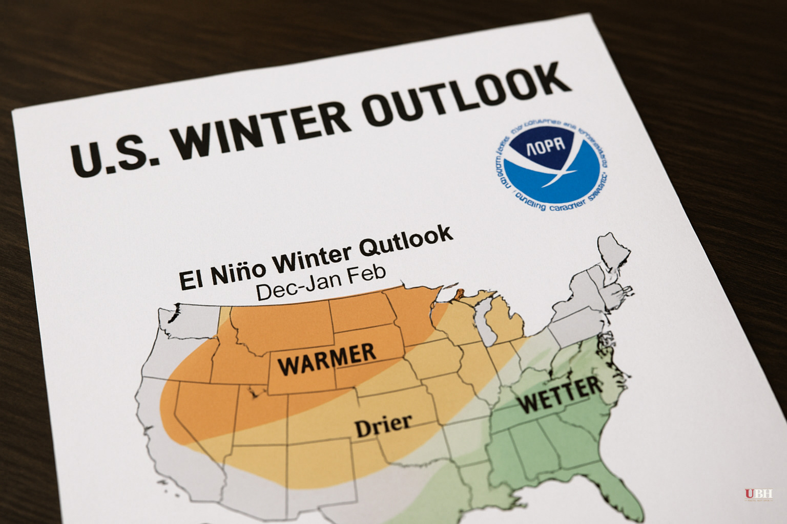 NOAA's El Niño Winter Outlook Has Solidified. Here Is What It Means for Drought, Energy, and Agriculture.
