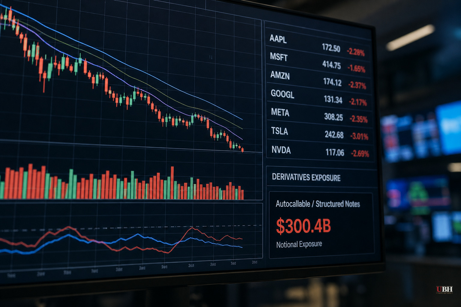 Nomura Strategist Warns $300 Billion in Tech Derivatives Could Amplify a Market Selloff