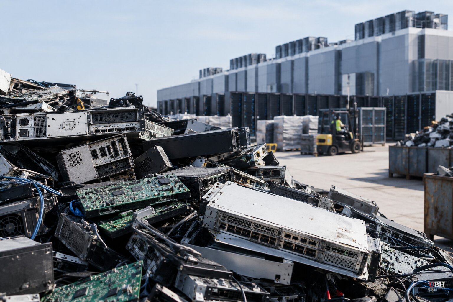 Nonprofit Report Says AI Data Center Boom Could Triple Global E-Waste by 2050