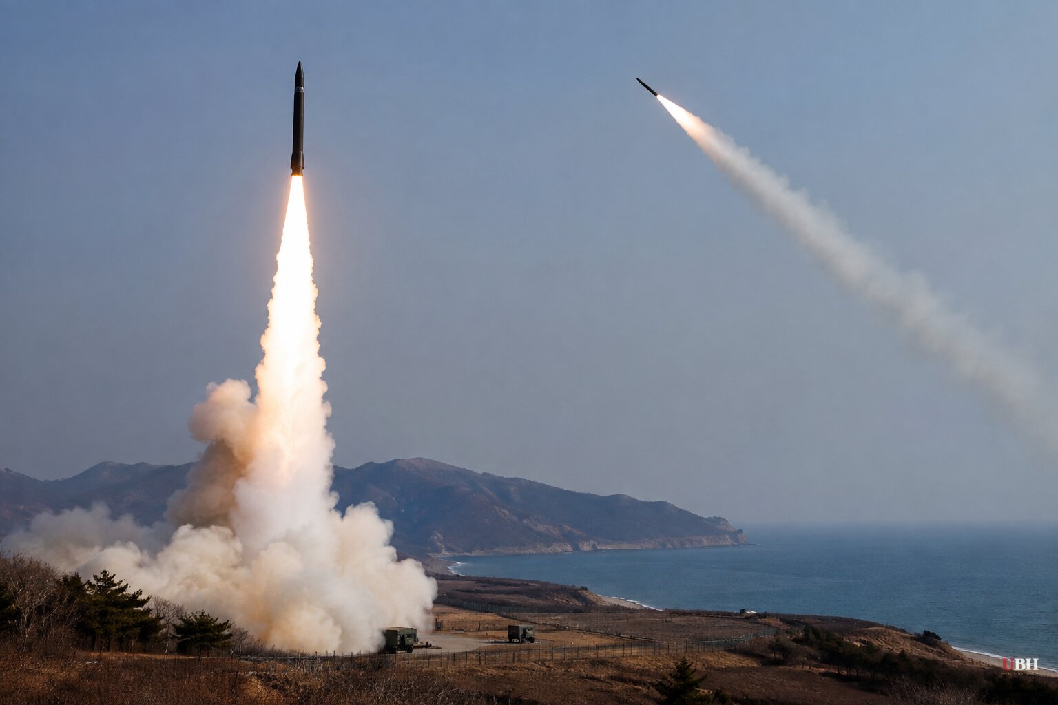 North Korea Fires Two Missiles Within Three Hours, Second Test in a Week