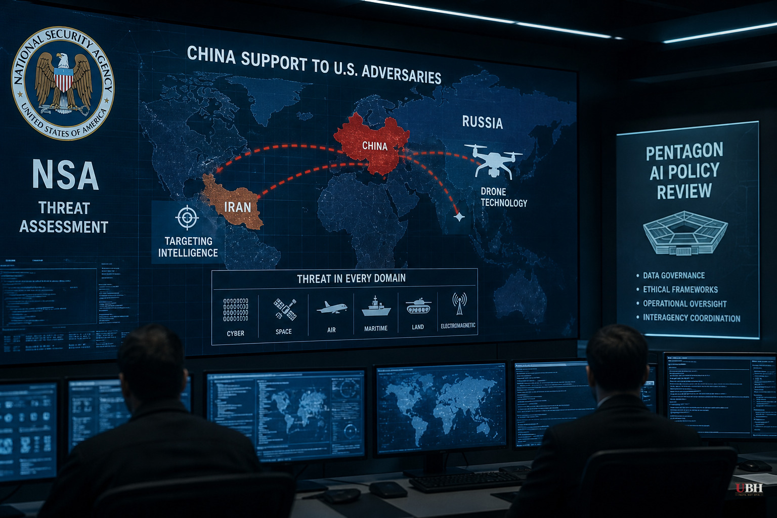 NSA's Number Two Warns China Is Arming Iran and Russia While Pentagon Fights Itself Over AI Rules