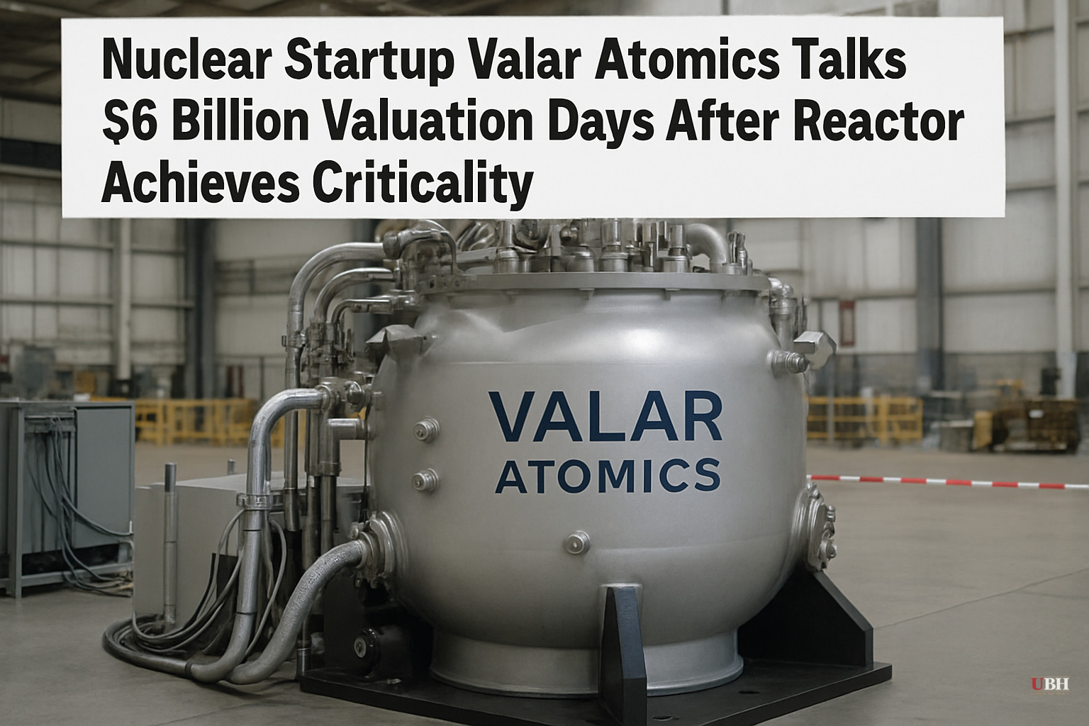Nuclear Startup Valar Atomics Talks $6 Billion Valuation Days After Reactor Achieves Criticality