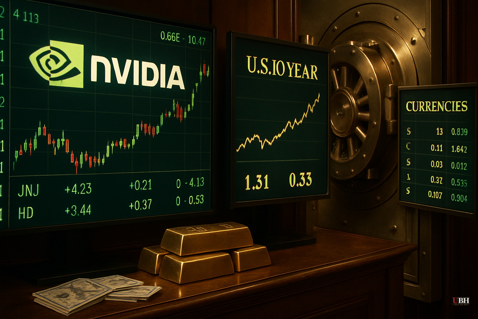 Nvidia Earnings Headline a Week Where Bond Yields, Retail Results, and AI Spending All Converge