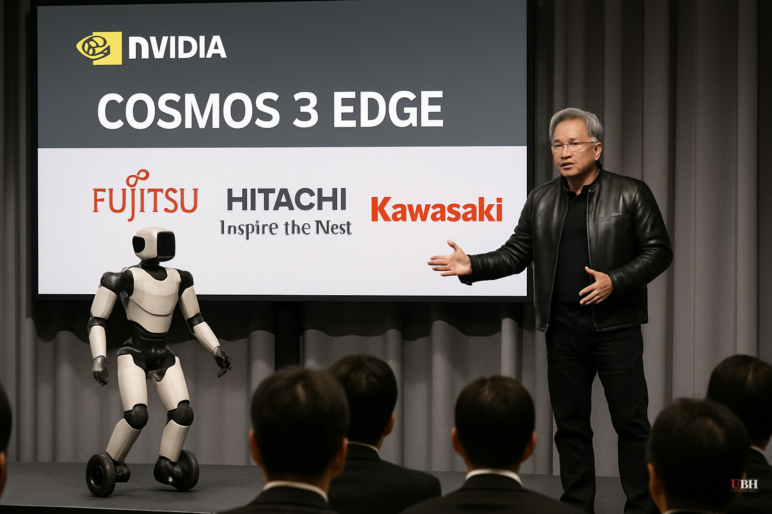 Nvidia Launches Cosmos 3 Edge AI Model, Signs Up Fujitsu, Hitachi and Kawasaki for Japan Robotics Push