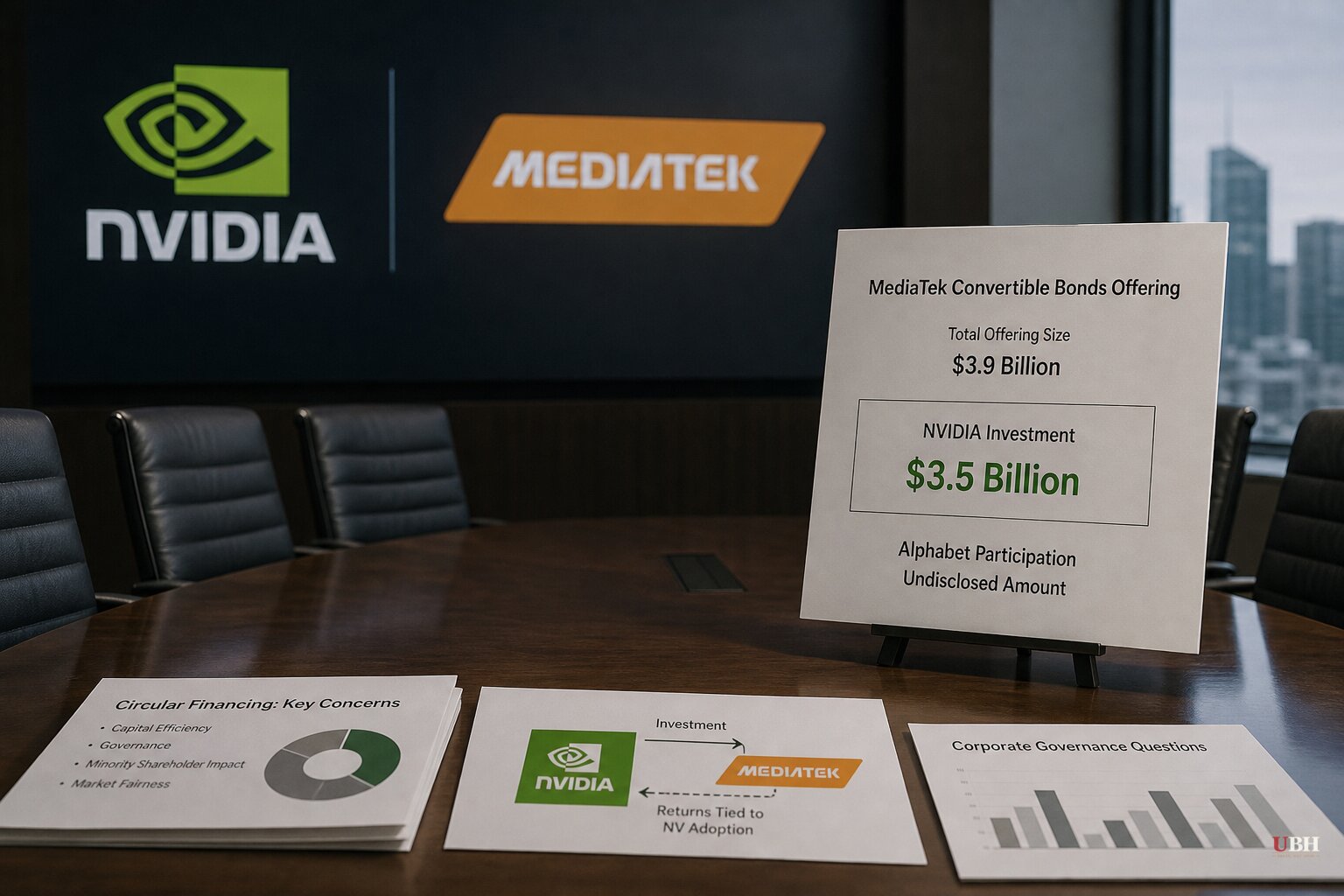Nvidia Puts $3.5 Billion Into MediaTek Bonds, Deepening Circular Financing Debate