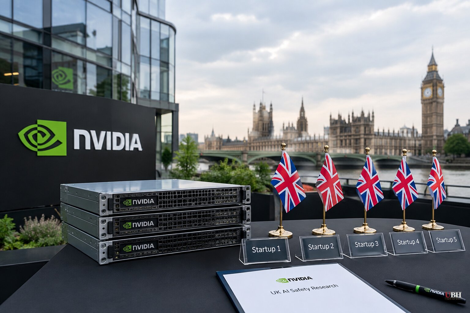 Nvidia's Huang Takes Stakes in Five UK Startups and Pledges $250 Million in Compute on European Tour