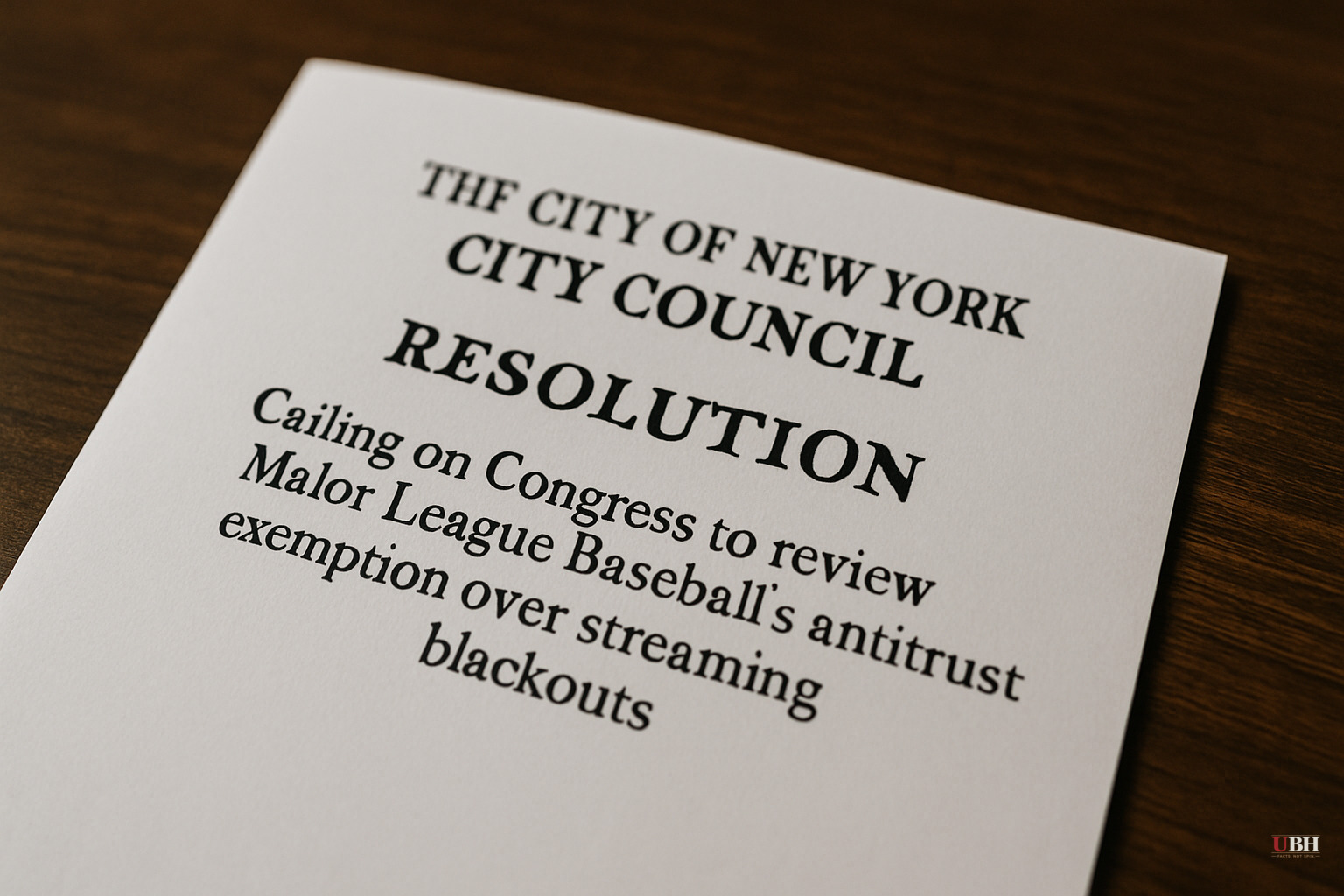 NYC Council Calls on Congress to Review MLB's Antitrust Exemption Over Streaming Blackouts