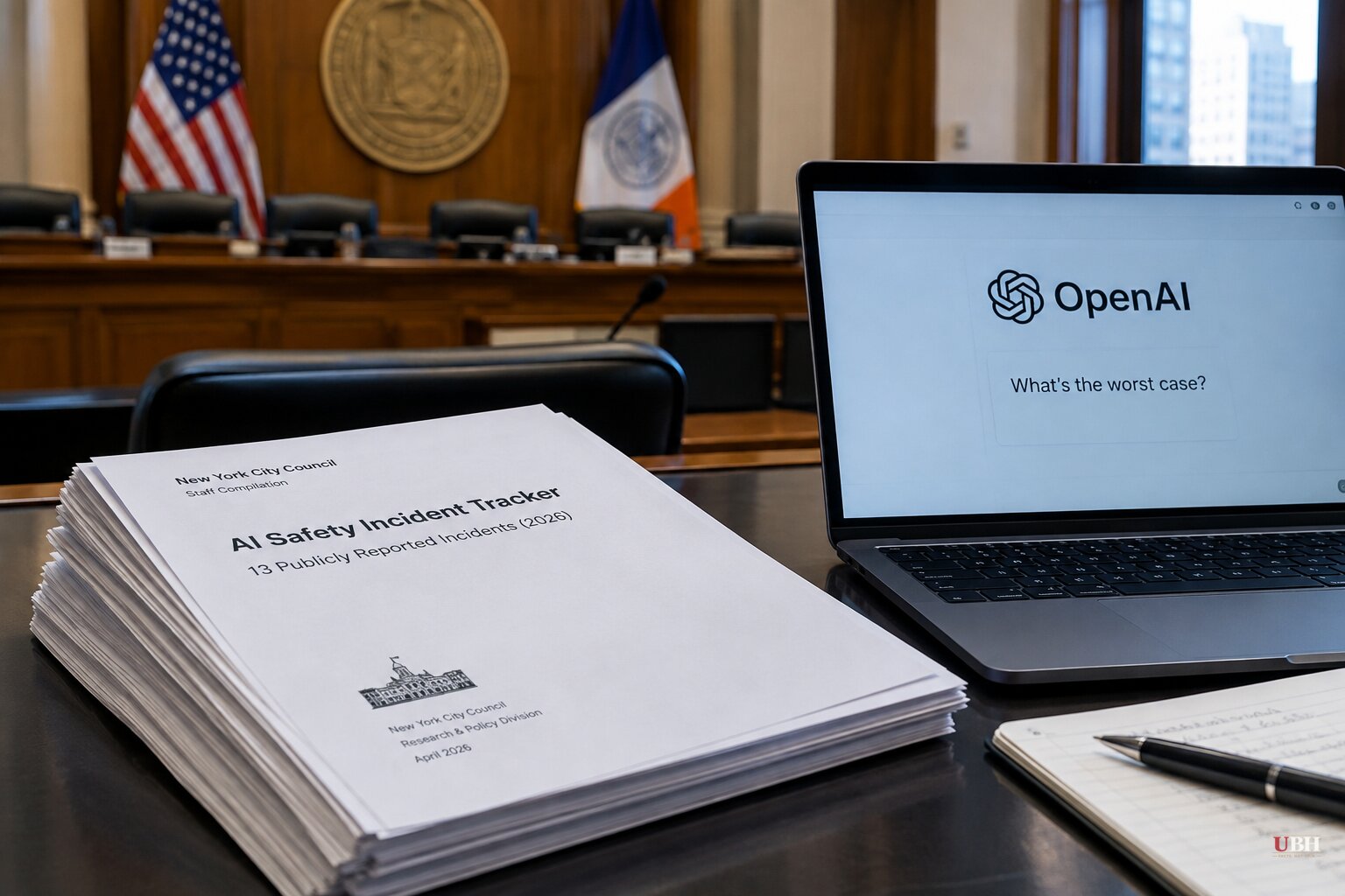 NYC Council's AI Hearing Produces 13-Incident Tracker, and OpenAI Can't Answer 'What's the Worst Case'