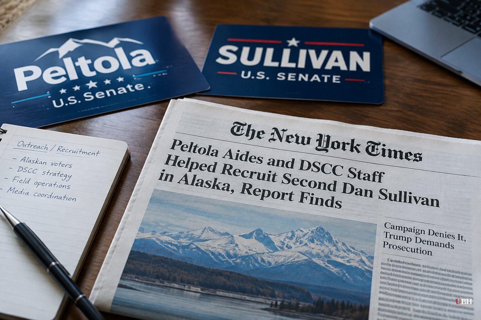 NYT Reports Peltola Aides and DSCC Staff Helped Recruit Second Dan Sullivan; Campaign Denies It, Trump Demands Prosecution