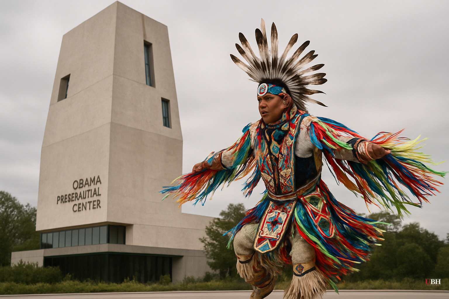 Obama Presidential Center's Opening Weekend Pairs 'Stolen Land' Acknowledgment with Native American Dance Performance