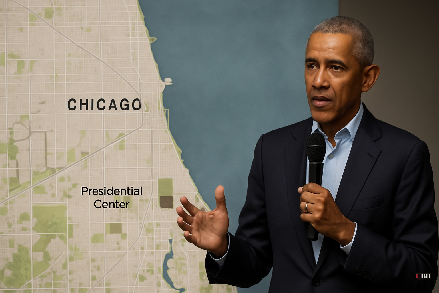 Obama Promotes $850 Million Presidential Center as Democrats Search for Party Leadership