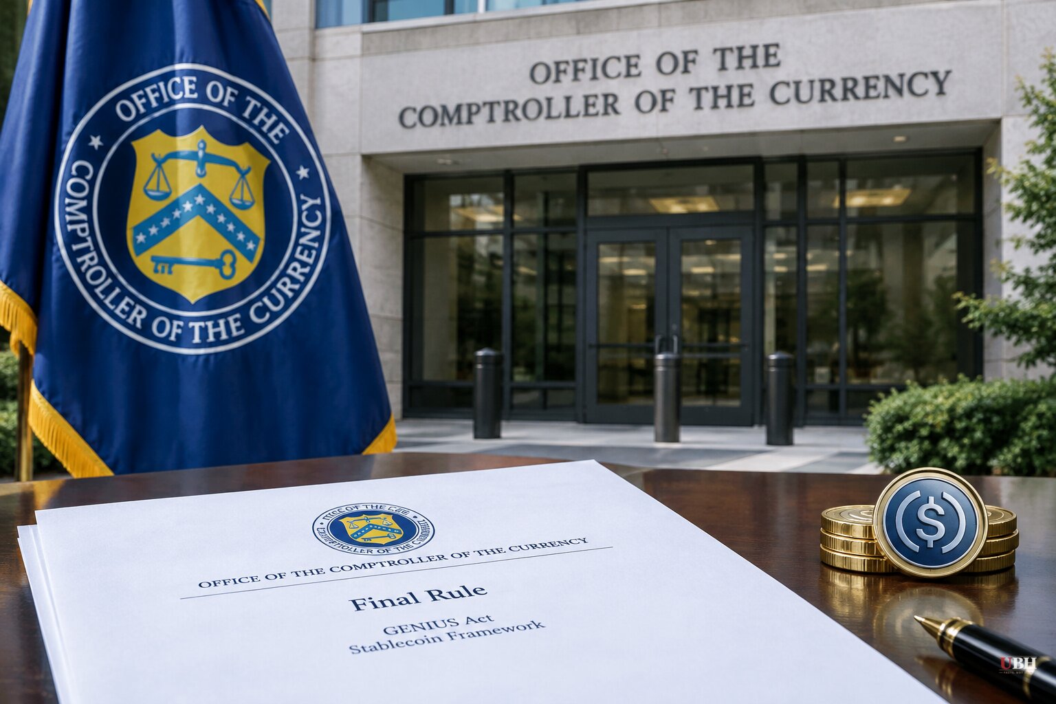 OCC Finalizes GENIUS Act Stablecoin Rule, Drops Presumption Against Third-Party Rewards