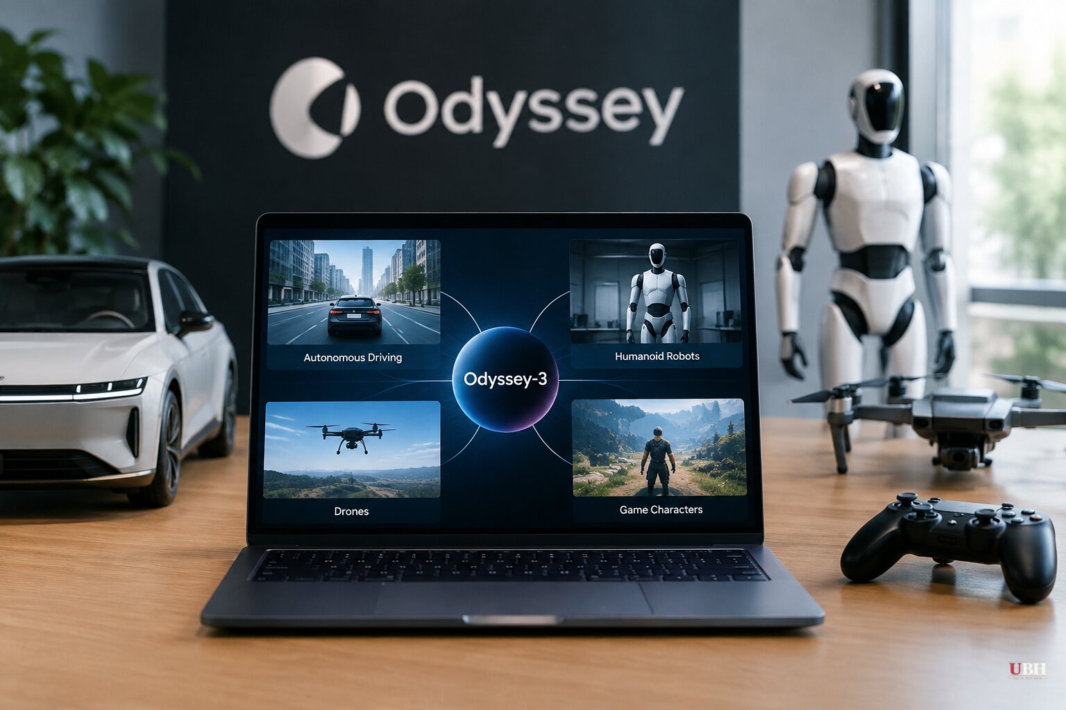 Odyssey Unveils Single AI Model It Says Can Drive Cars, Run Humanoids and Control Game Characters