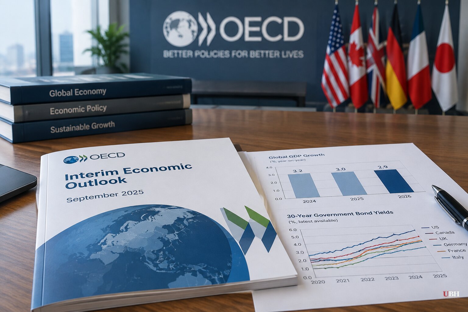 OECD Raises 2026 Global Growth Forecast to 2.9%, Warns 30-Year Bond Yields Are at 15-Year Highs in Six G7 Nations