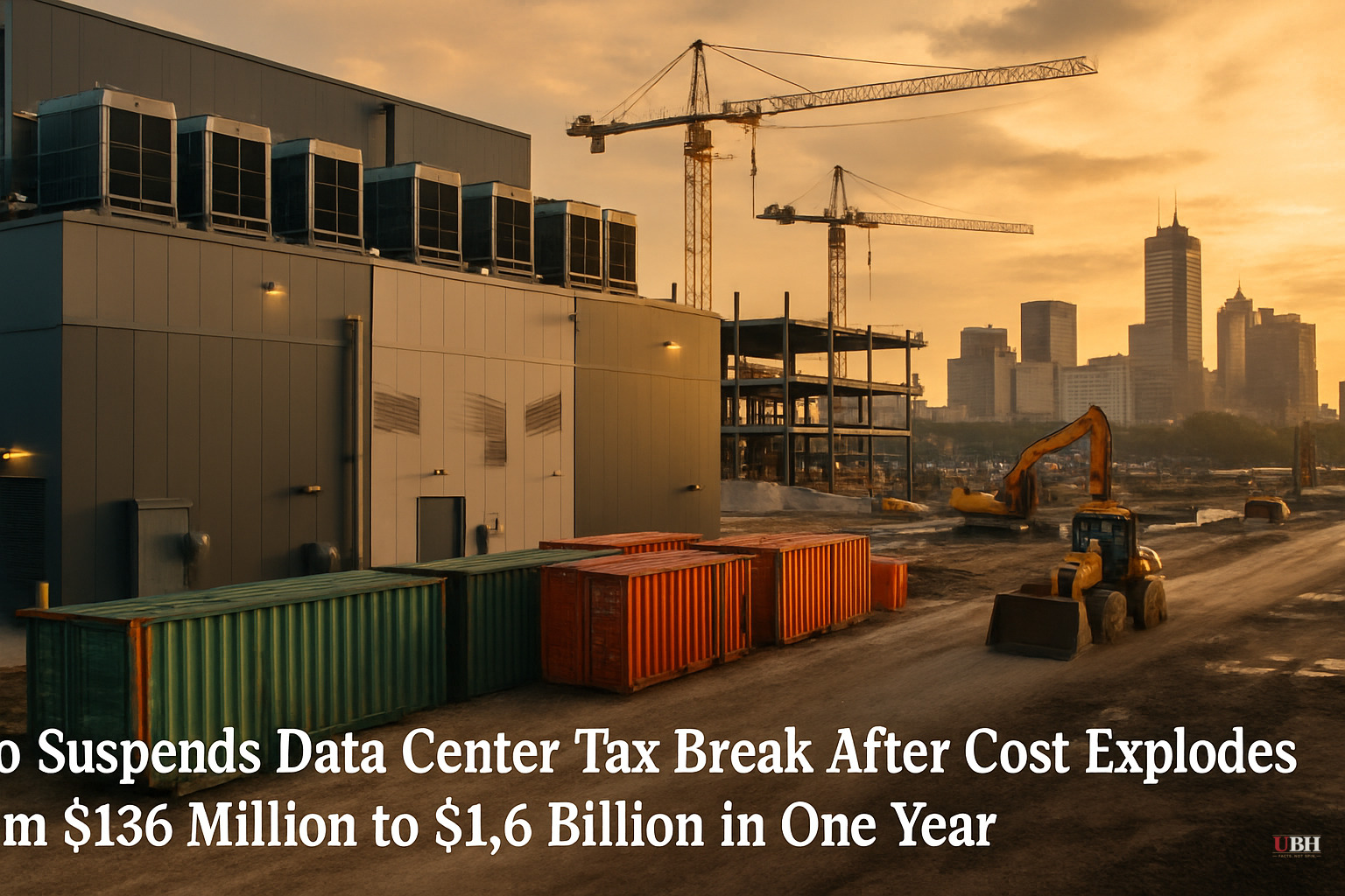 Ohio Suspends Data Center Tax Break After Cost Explodes From $136 Million to $1.6 Billion in One Year