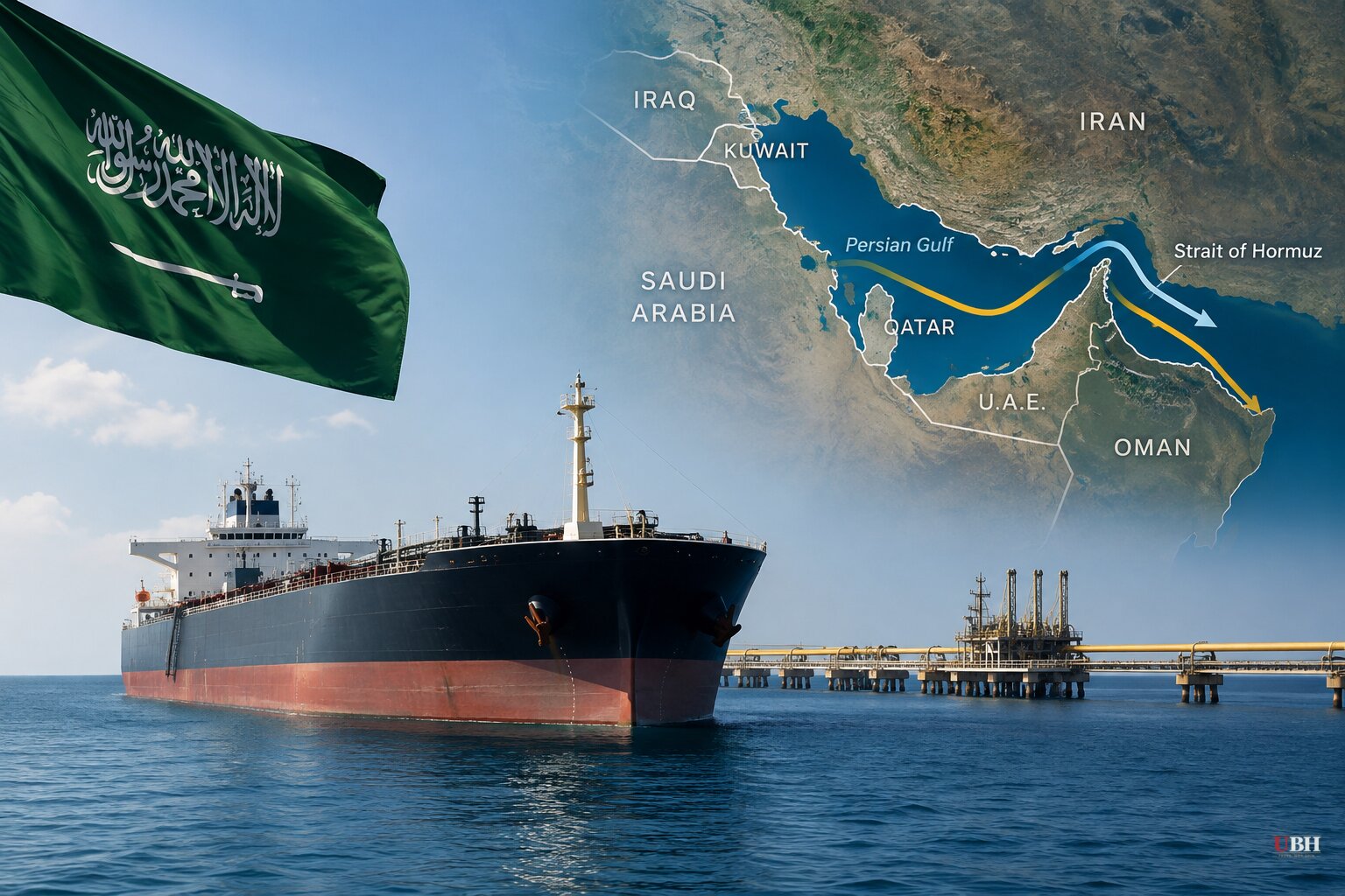 Oil Falls for a Third Straight Day to $104 as Saudi Arabia Restores Pipeline Capacity, Even as Iran Strikes a Tanker in Hormuz