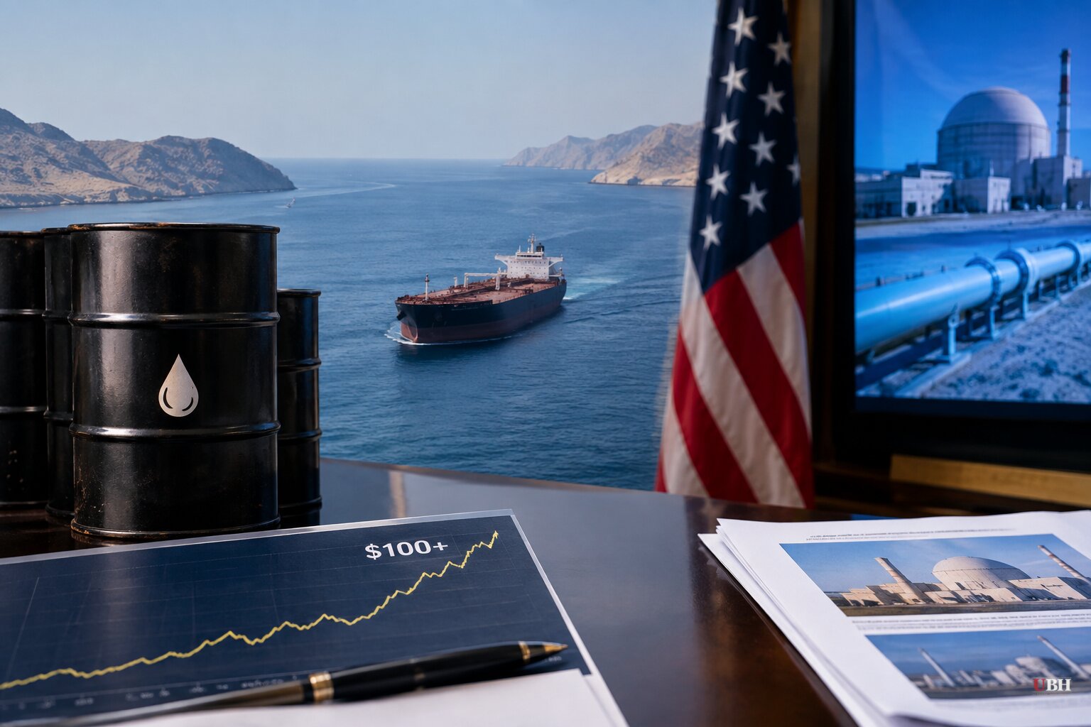 Oil Tops $100 a Barrel as Hormuz Traffic Craters, Trump Unveils $200 Billion Nuclear and Gas Push