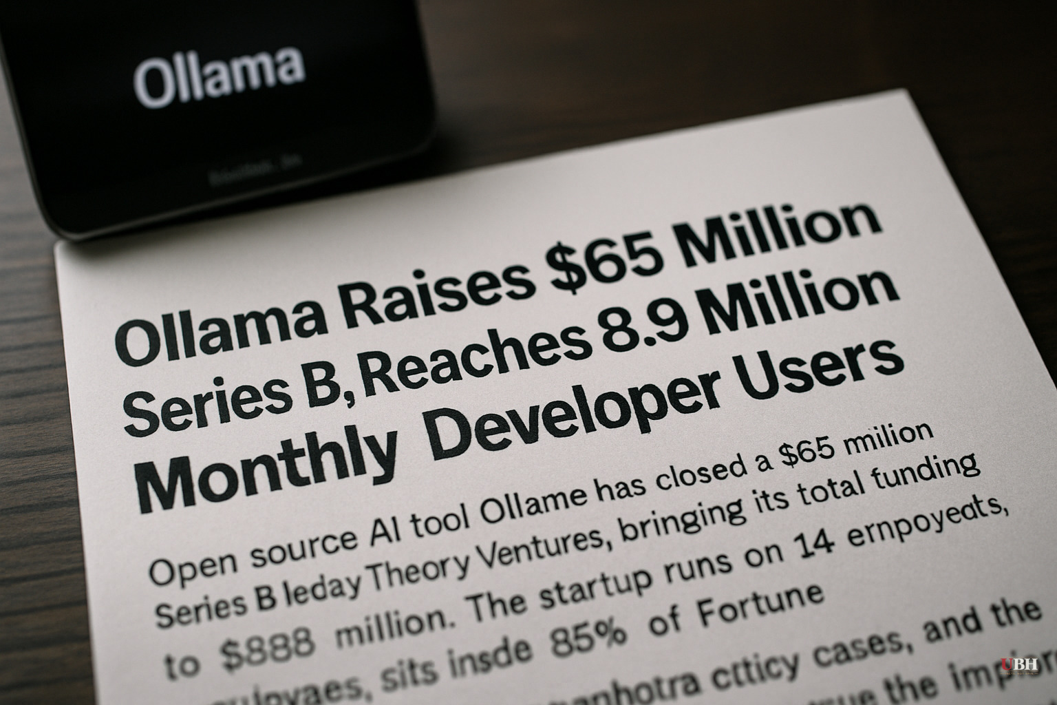 Ollama Raises $65 Million Series B, Reaches 8.9 Million Monthly Developer Users