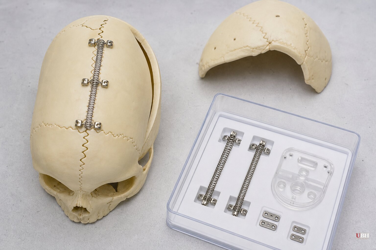 One-Year-Old Becomes First Patient Fitted With New 'Super-Elastic' Springs to Treat Rare Skull Condition