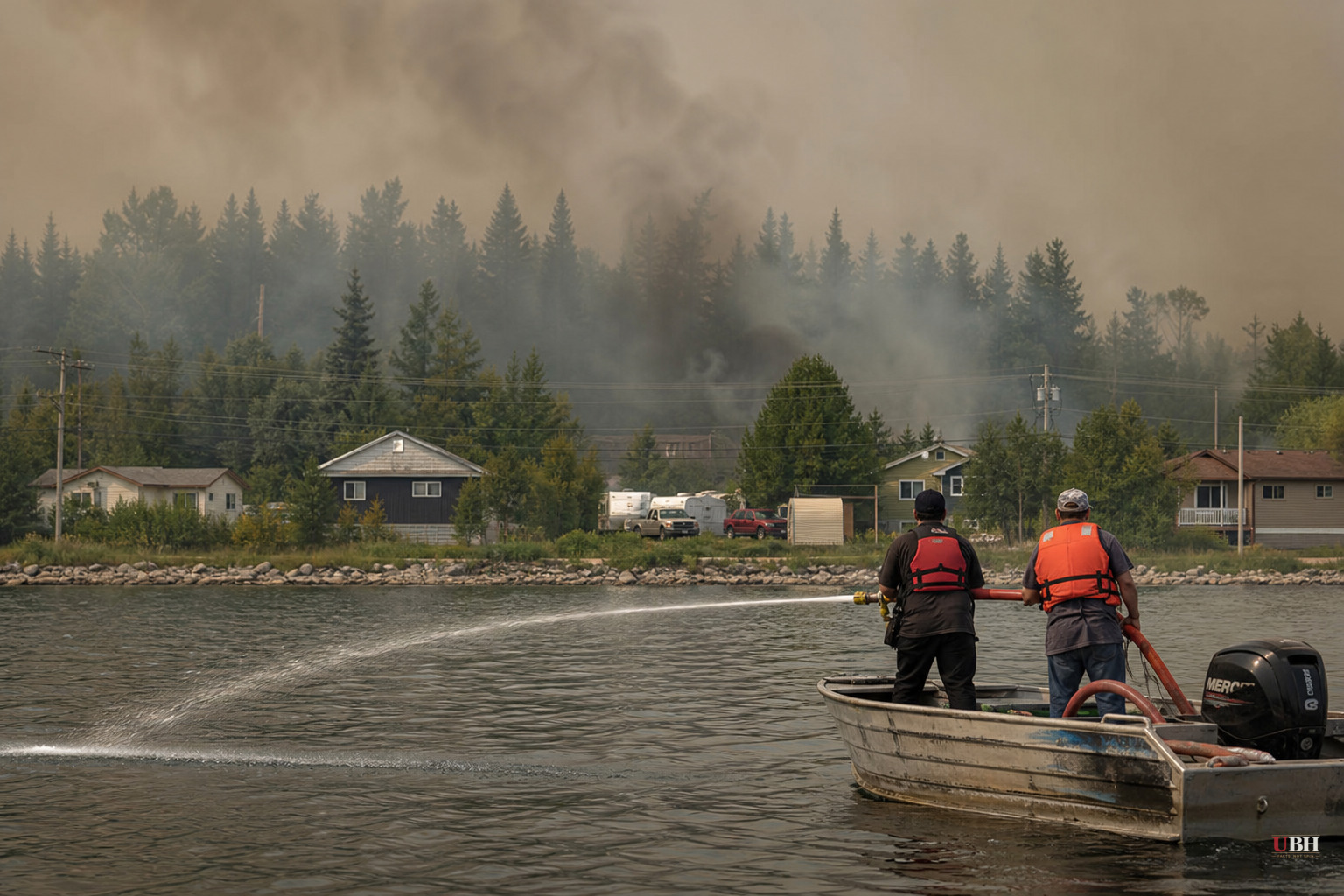 Ontario First Nation Residents Defy Evacuation Orders, Fight Wildfires Themselves as 750+ Fires Burn Across Canada