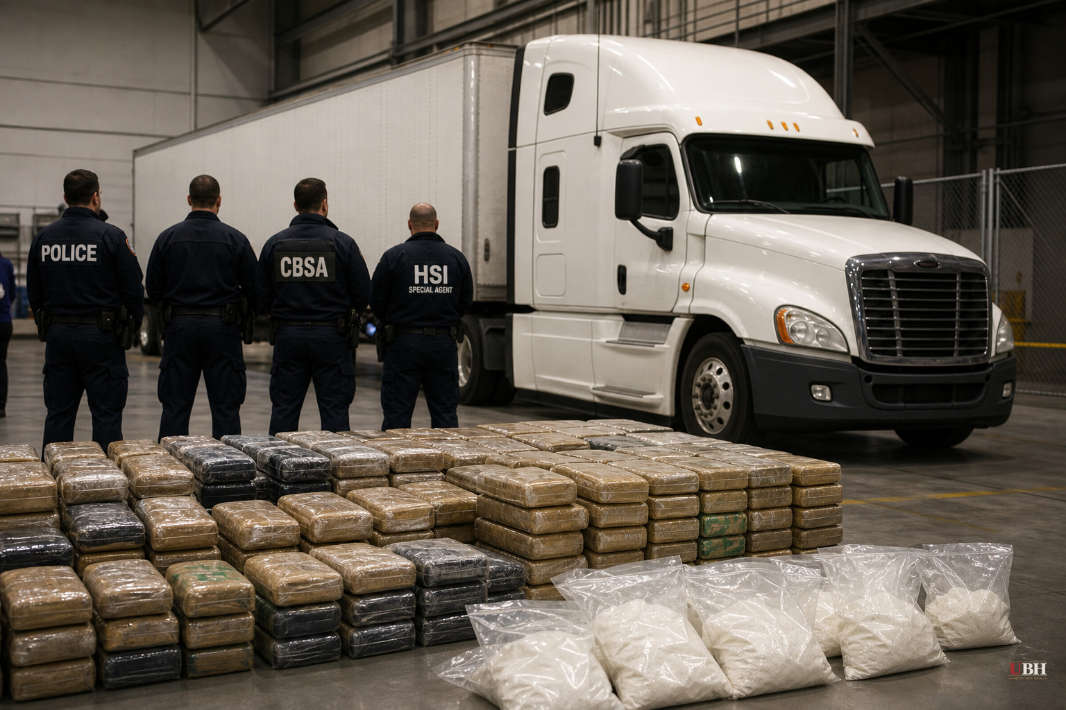 Ontario Police Bust $139 Million Drug Ring That Used Legit Trucking Companies to Move Cocaine Across the Border