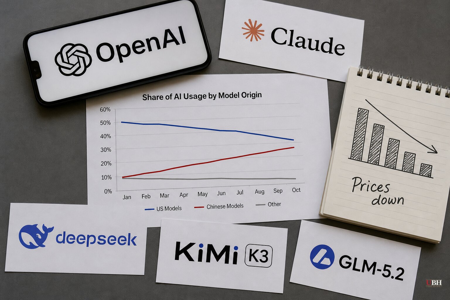 OpenAI and Anthropic Cut Prices Again as Chinese Models Grab a Bigger Share of AI Usage