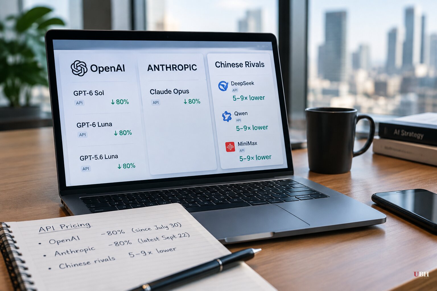 OpenAI and Anthropic Cut Prices Again as Chinese Rivals Undercut Both by 5 to 9 Times