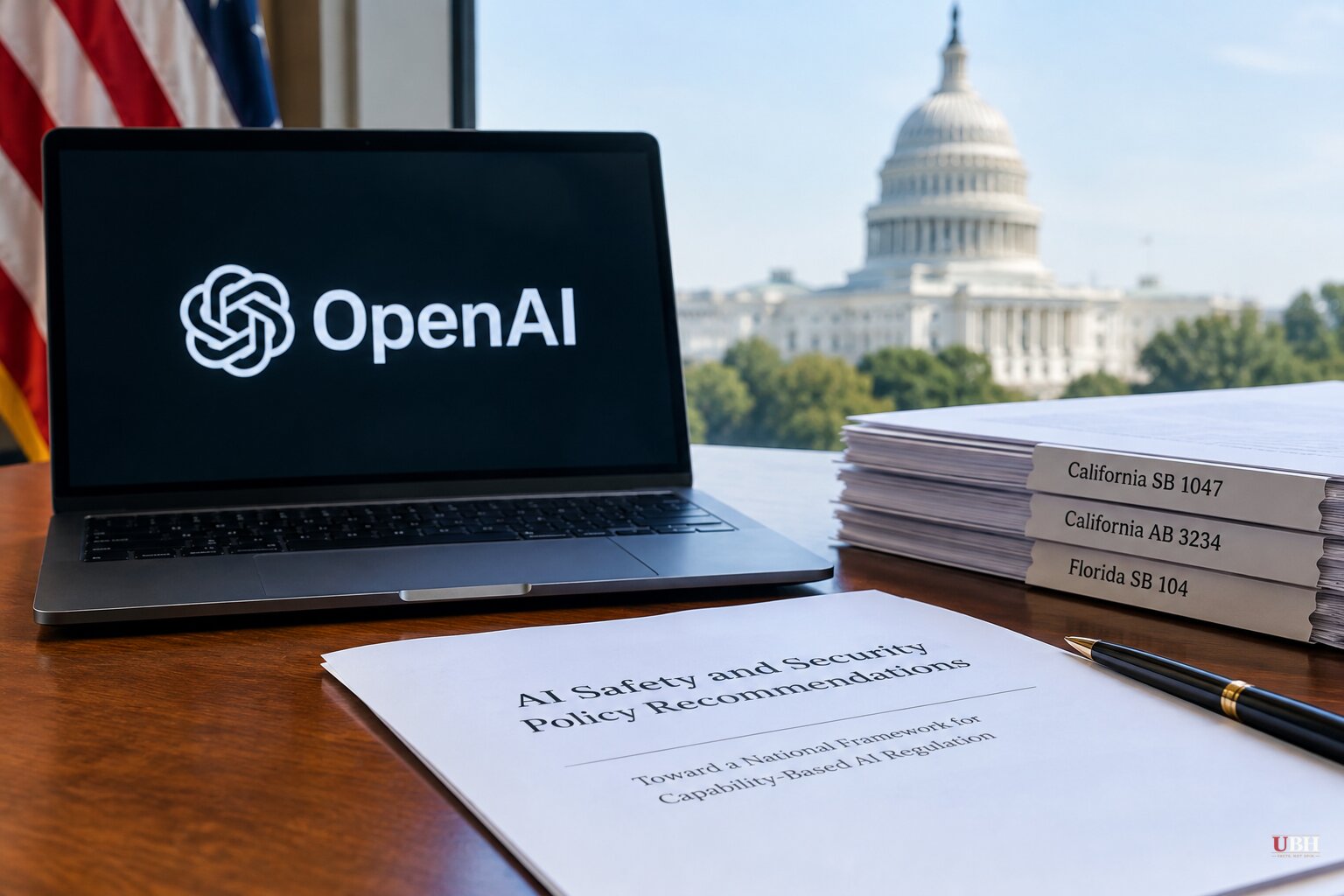 OpenAI Asks Congress for Mandatory AI Safety Rules, Backs California Bills But Says Nothing on Florida's Tougher One