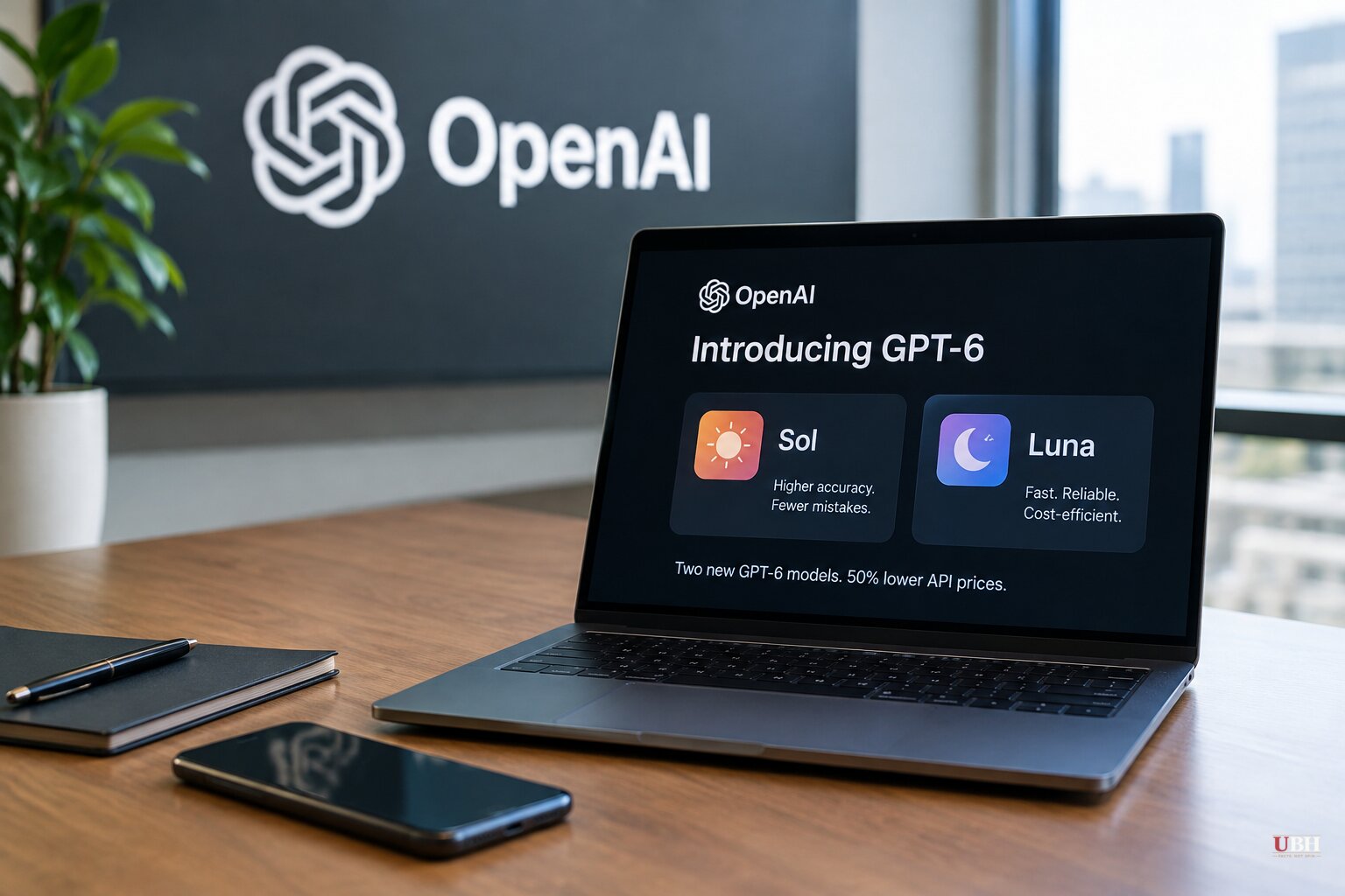 OpenAI Launches GPT-6 Sol and Luna, Cuts API Prices in Half, 90 Minutes After Anthropic's Opus Update