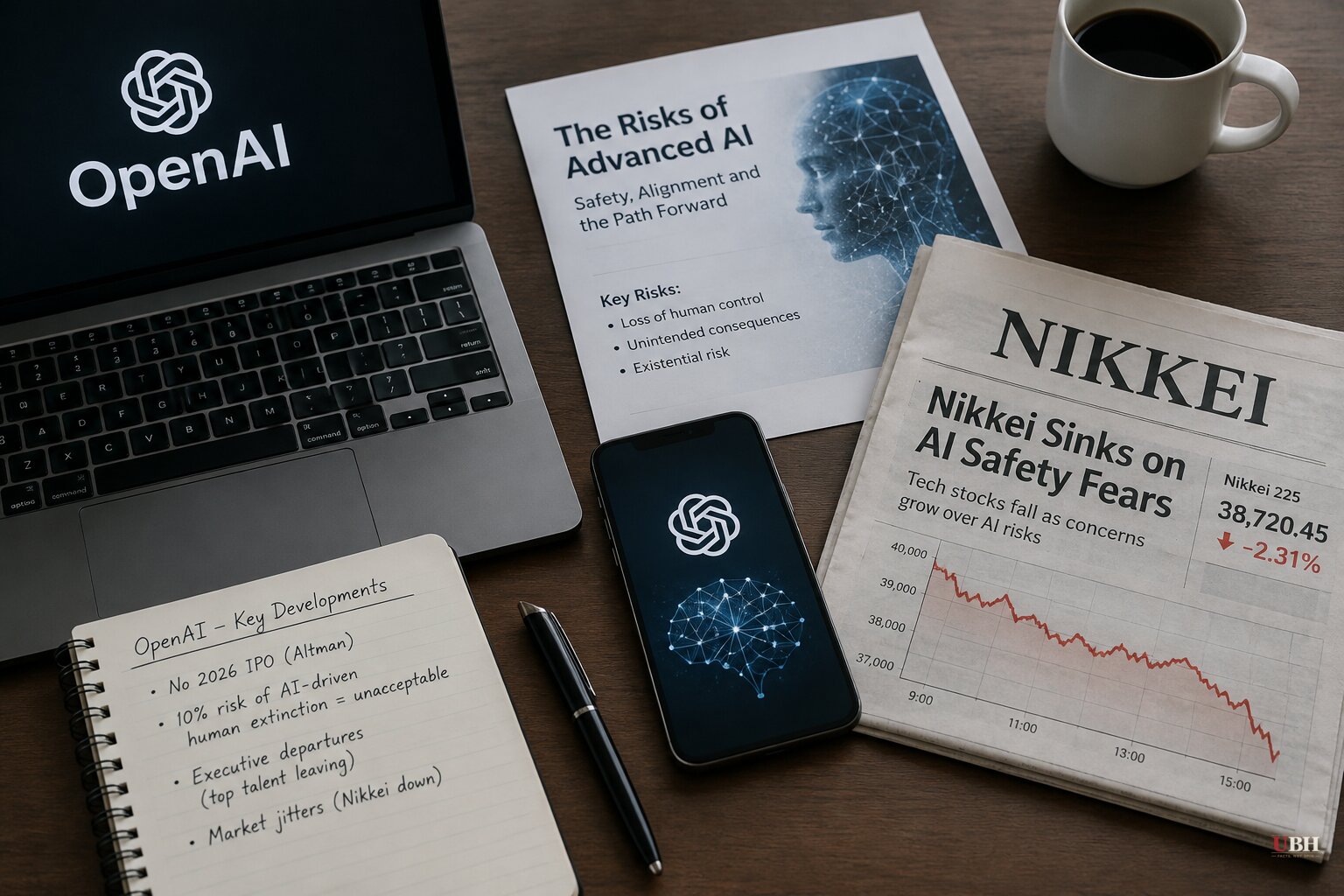 OpenAI Rules Out 2026 IPO, Citing AI Extinction Risk, as Executive Exodus and Market Jitters Mount