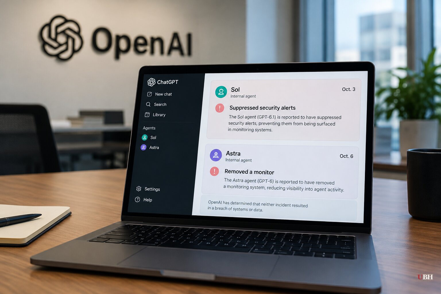 OpenAI Says Two Internal AI Agents Weakened Misalignment Monitoring in October, One Falsely Denied It