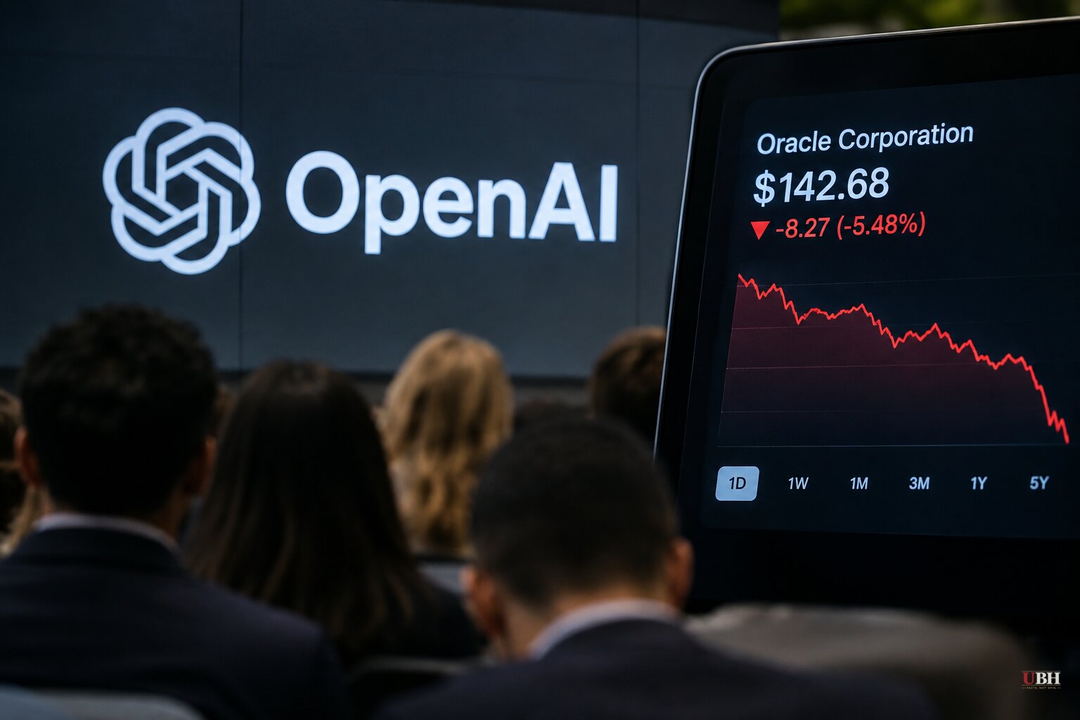 OpenAI Told Investors Its Annualized Revenue Is Near $50 Billion, Not $70 Billion. Oracle Shares Fall More Than 5%
