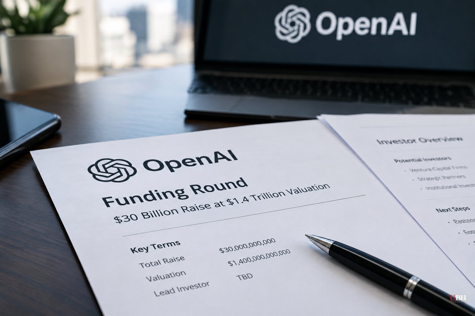 OpenAI's $30 Billion Round at $1.4 Trillion Has No Lead Investor Yet, Report Says