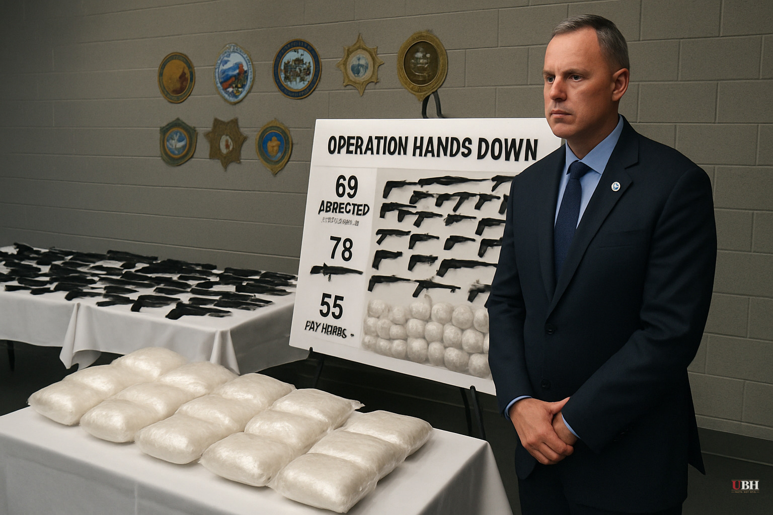 Operation Hands Down: 69 Arrested, 73 Guns and 55 Pounds of Meth Seized in Central Valley Gang Sweep