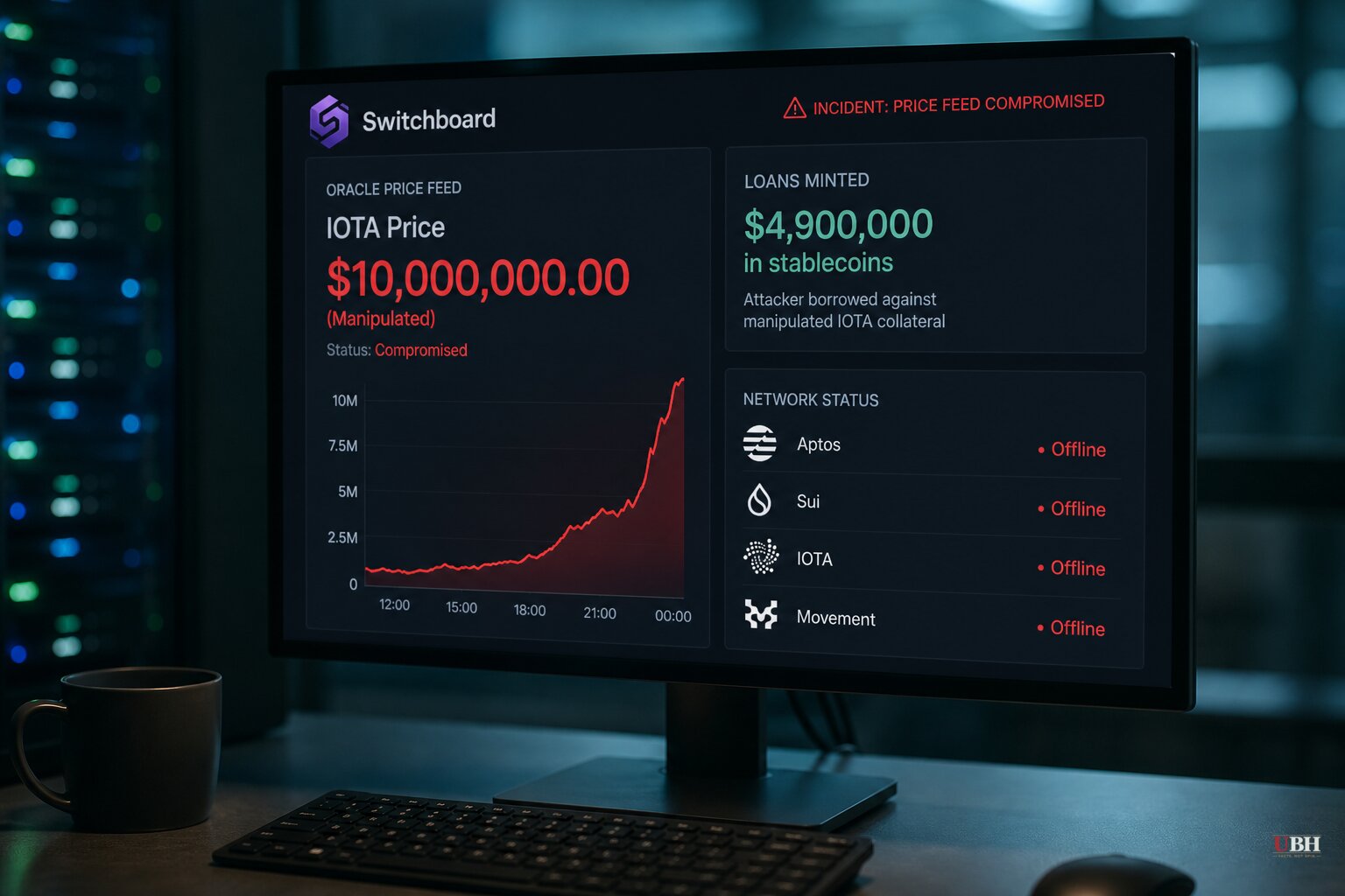 Oracle Hack Lets Attacker Mint $4.9 Million in Fake Stablecoins on IOTA, Forcing Switchboard to Shut Down Four Blockchains