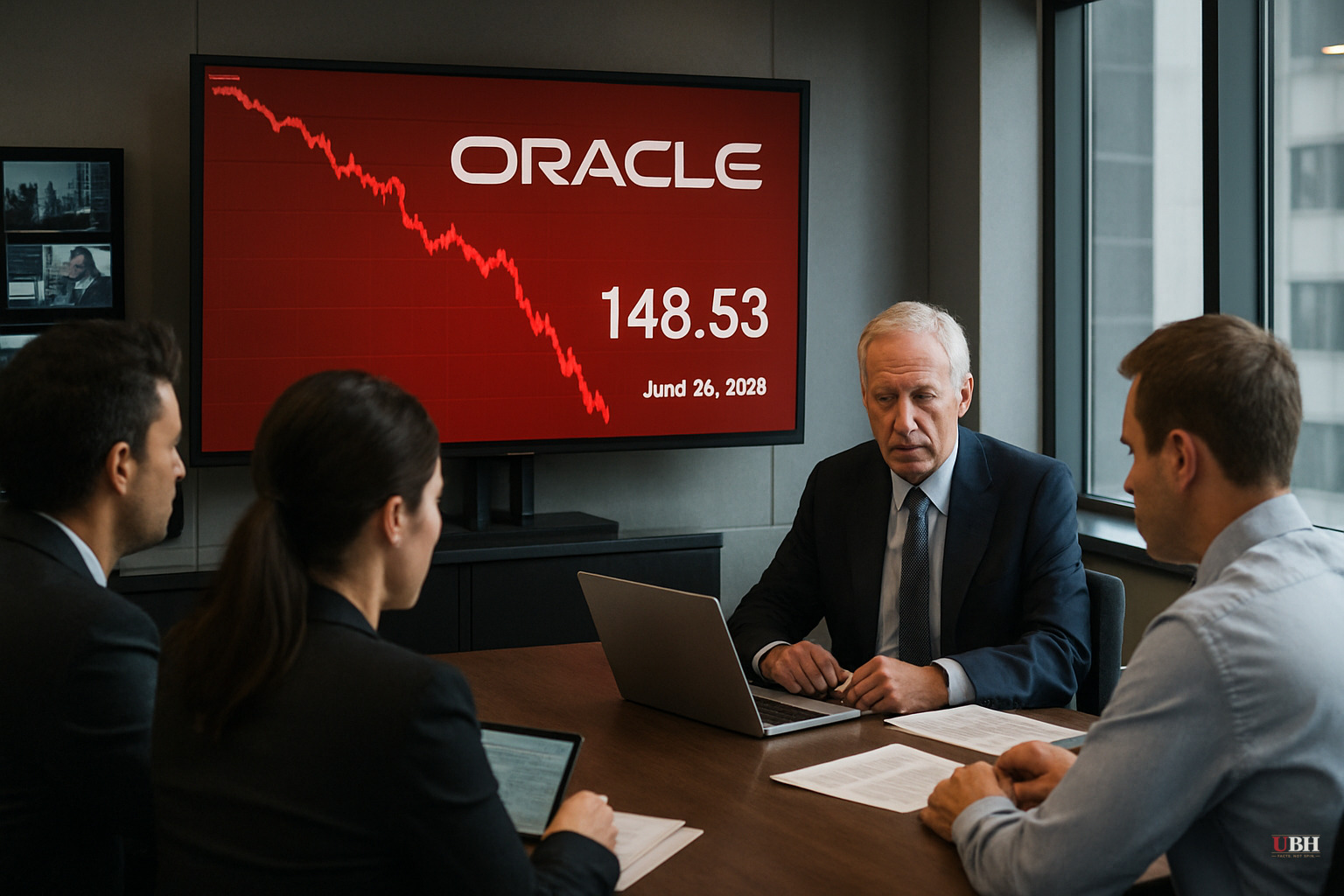 Oracle Shares Closed Down 19% This Week, the Steepest Weekly Drop Since the 2001 Dot-Com Bust