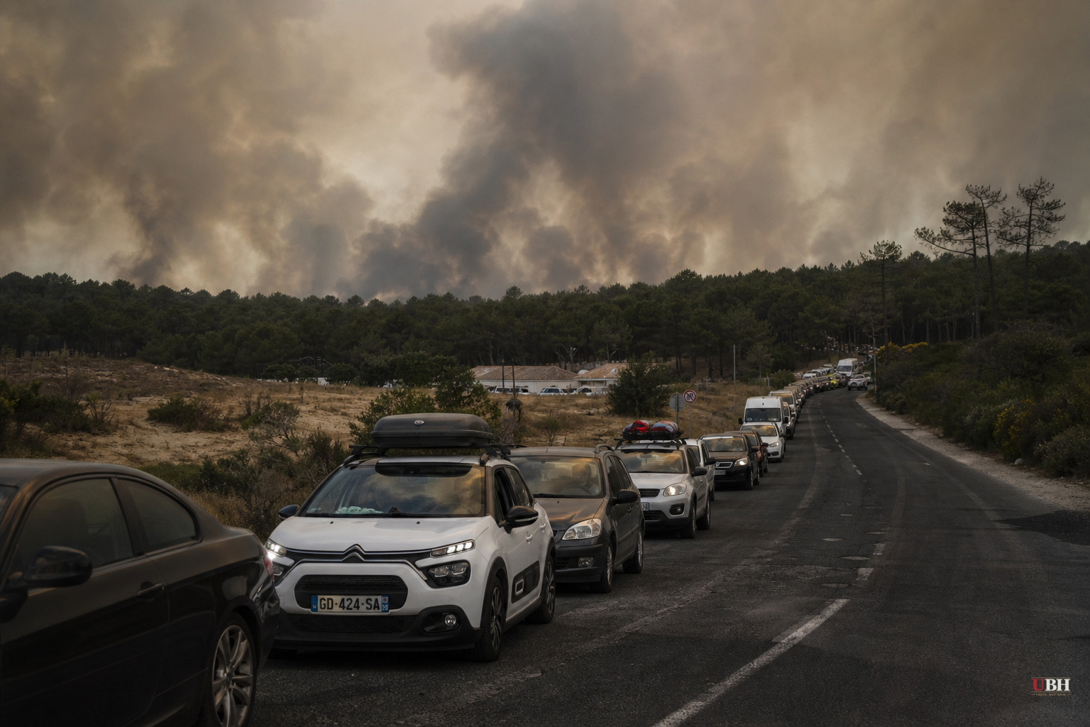 Over 12,000 Evacuated in Southwest France as Gironde Wildfire Burns Past 2,400 Hectares