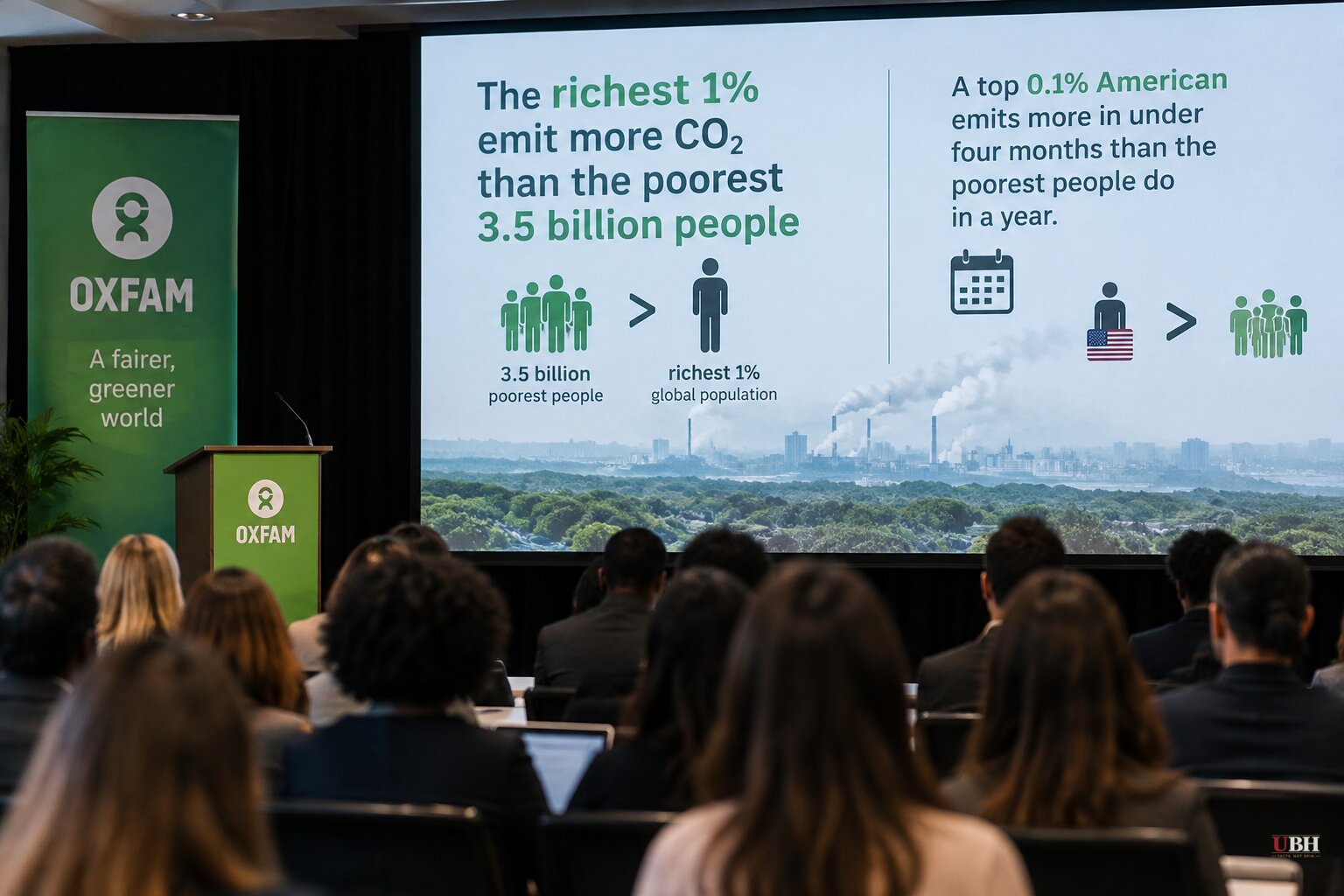 Oxfam Report: World's Richest 1% Emit More CO2 Than the Poorest 3.5 Billion People