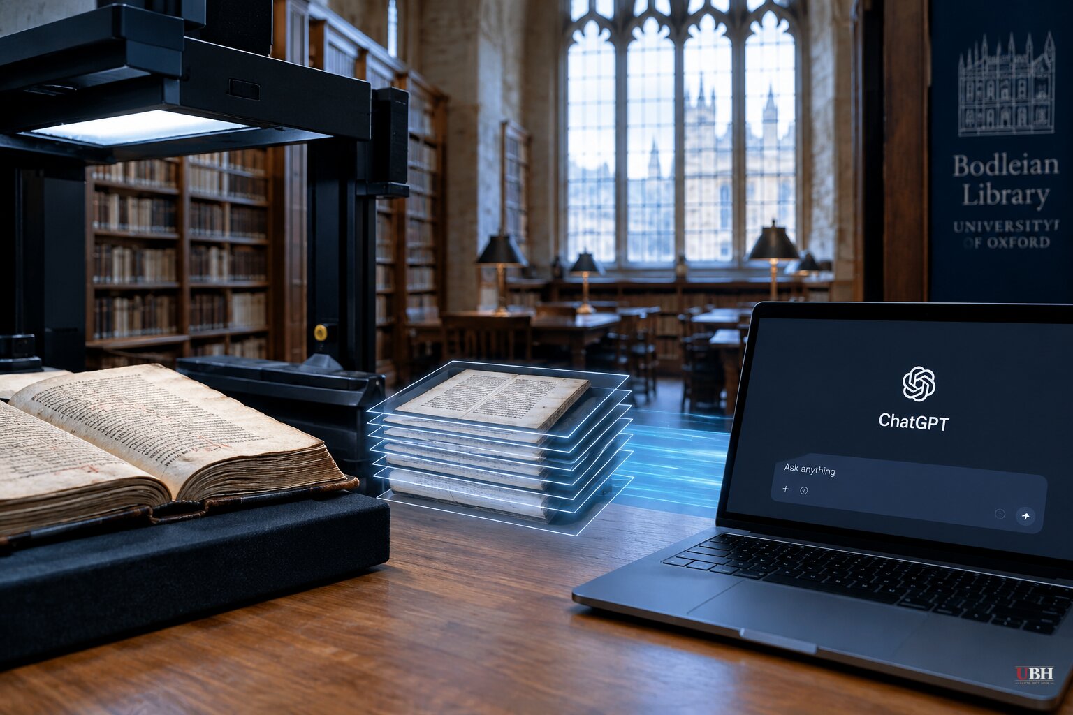 Oxford Fed 125,000 Bodleian Scans Into OpenAI's Training Set. Its 2025 Announcement Never Said That Part