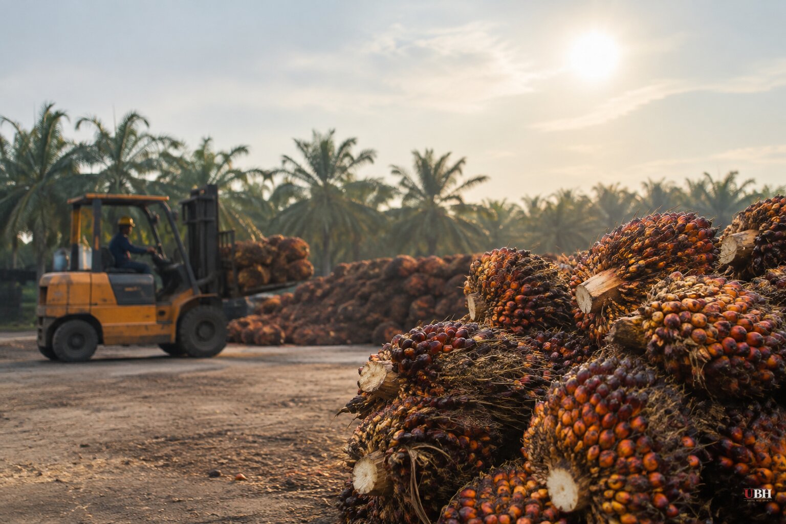 Palm Oil Prices Slide as Malaysian Stocks Head Toward 3 Million Tonnes, Even as El Niño Risk Still Looms