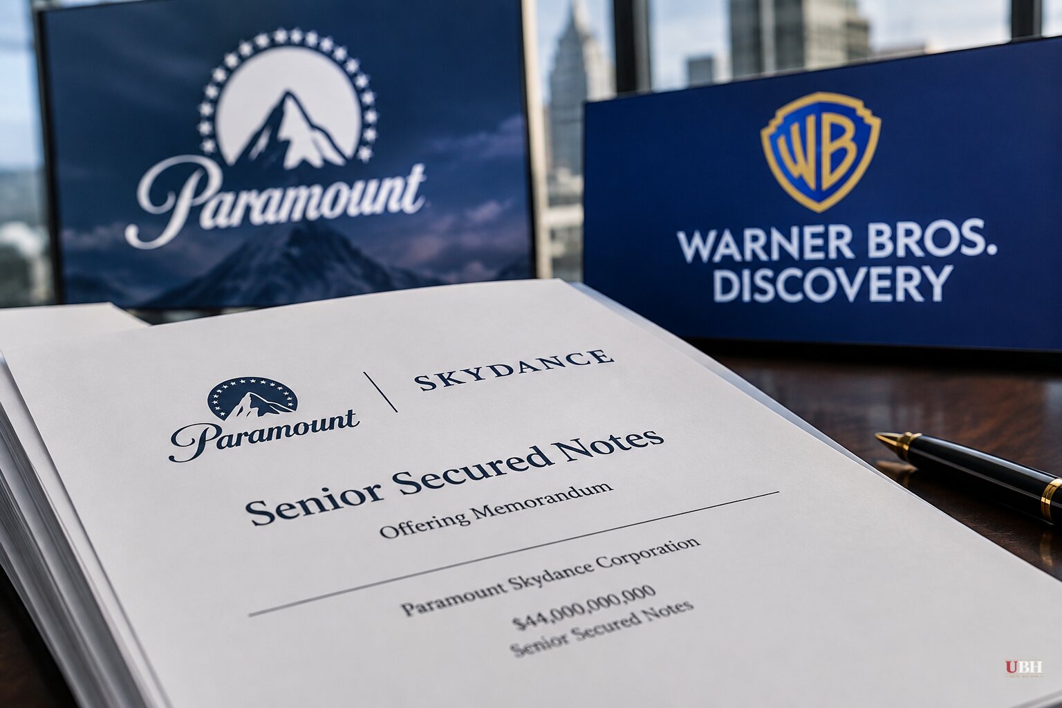 Paramount Launches $44 Billion Bond Sale to Fund $110 Billion Warner Bros. Discovery Takeover