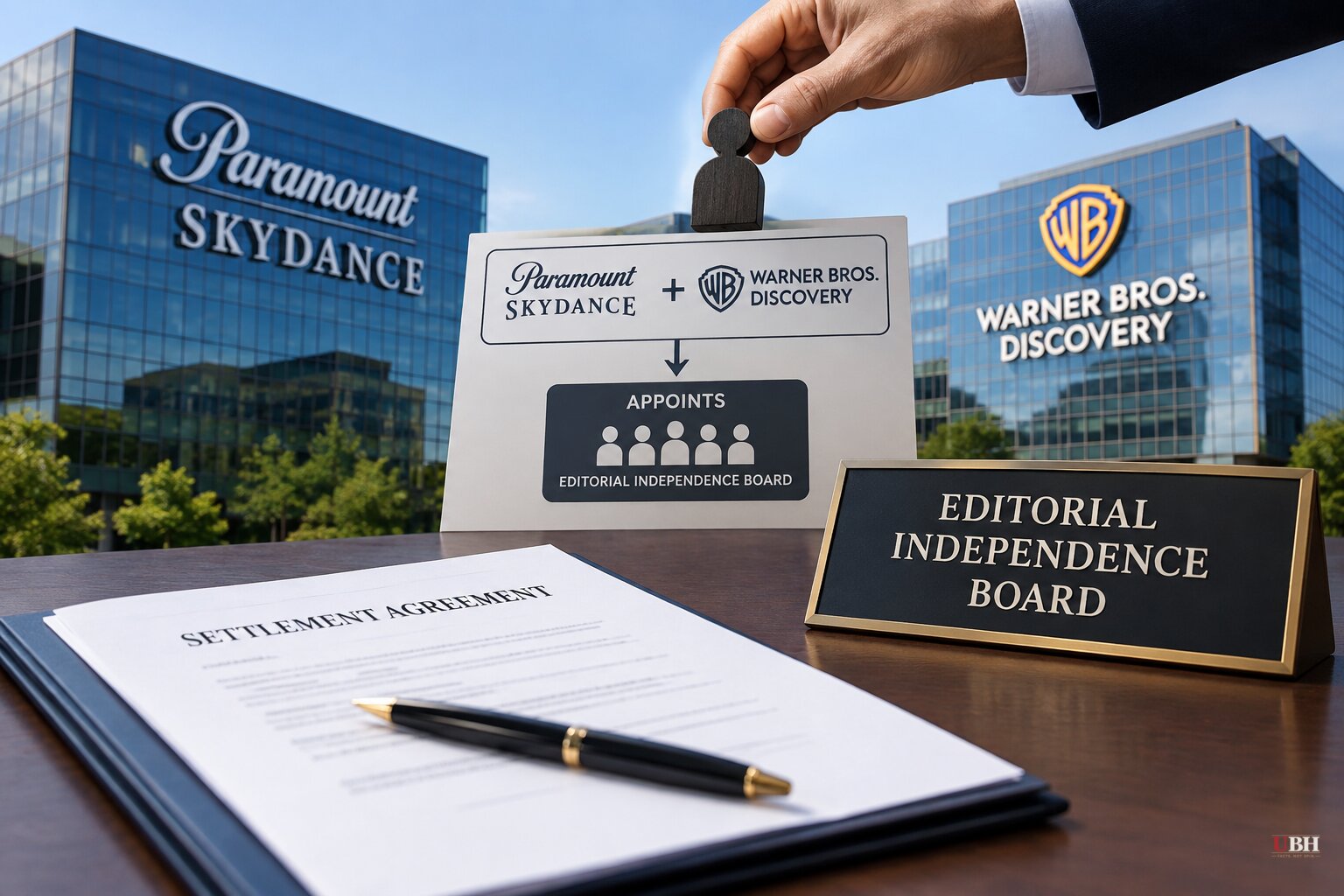Paramount's Warner Bros. Discovery Settlement Creates an 'Editorial Independence' Board Appointed by the Company It Oversees