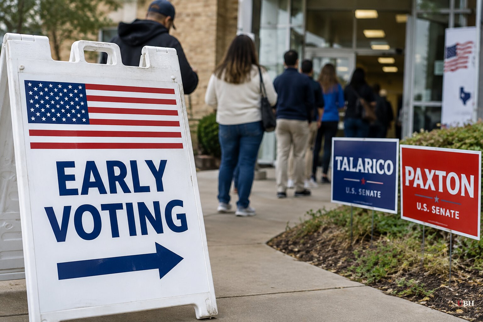 Paxton and Talarico Enter Final Week of Texas Senate Race With Early Voting Under Way