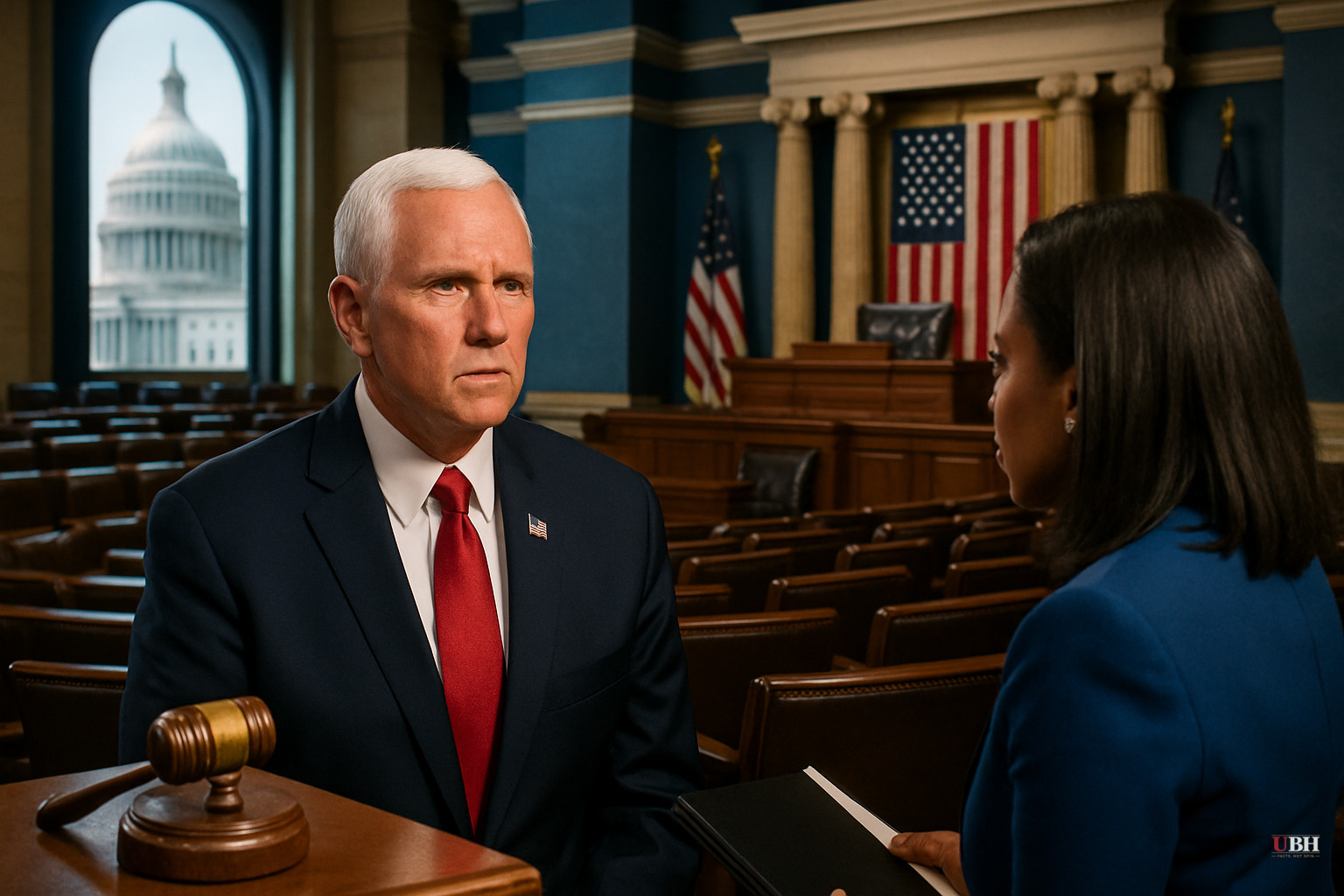 Pence Goes on 'Meet the Press,' Calls Out Trump's Tariffs, Price Controls, and the Paxton Nomination in One Sitting