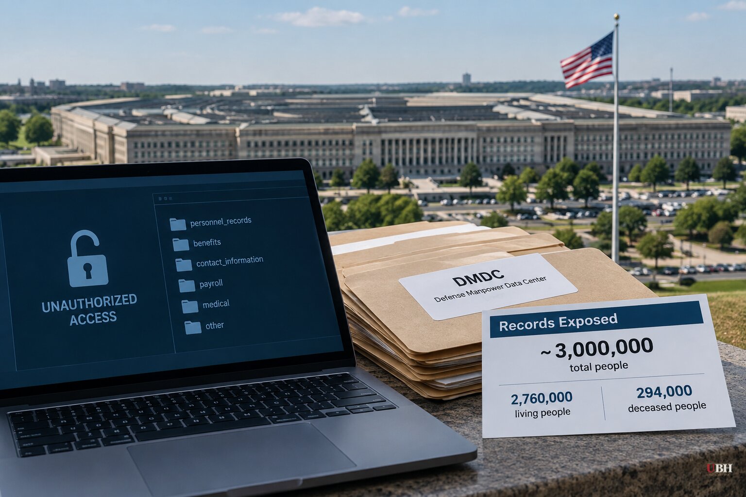 Pentagon Personnel Data Center Breach Exposed Records of About 3 Million People Over Nine Months
