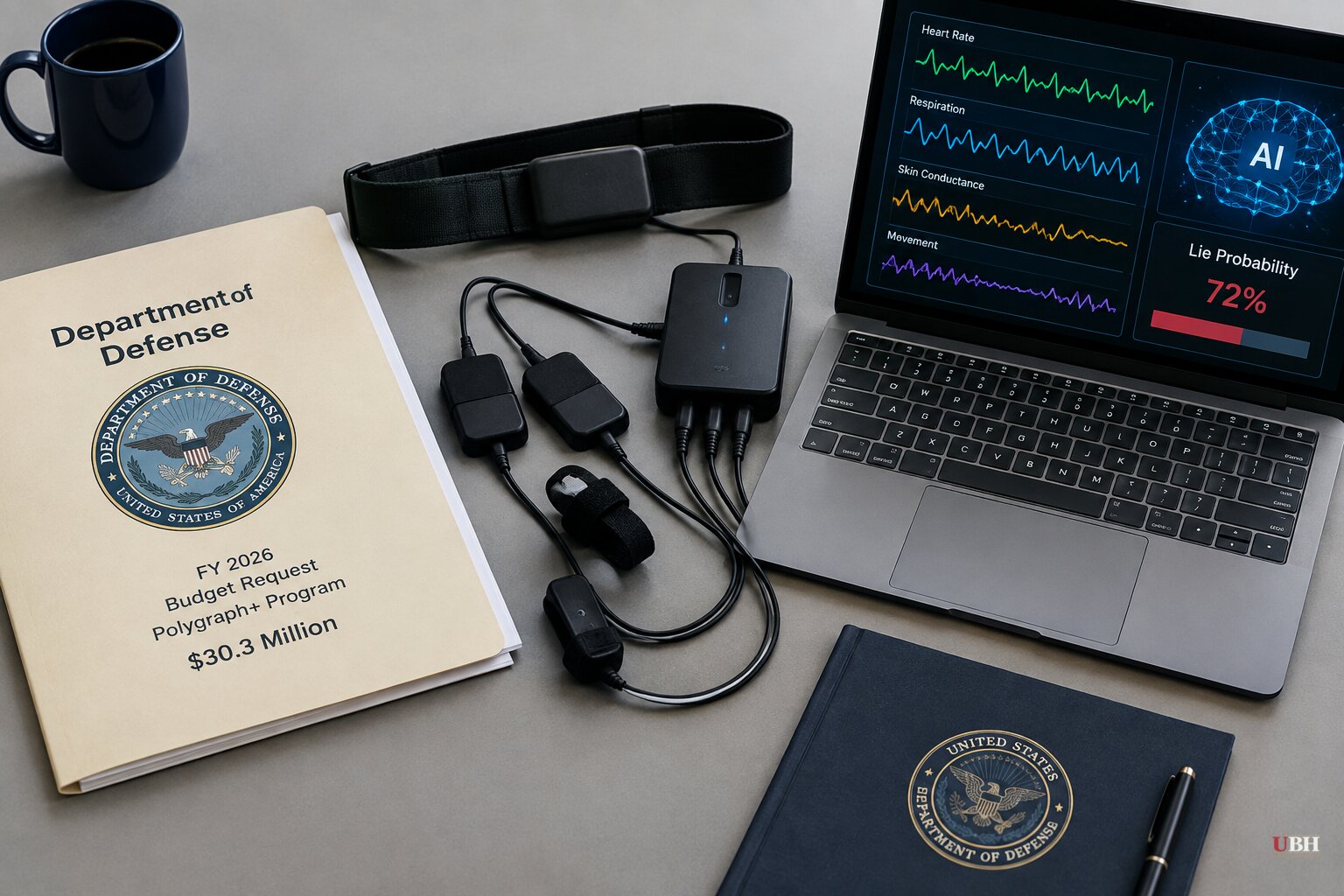 Pentagon Requests $30.3 Million to Build AI-Scored Lie Detector Called Polygraph+