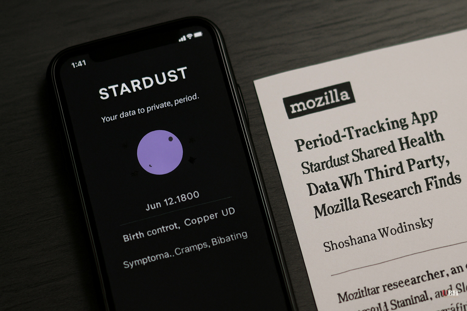 Period-Tracking App Stardust Shared Health Data With Third Party, Mozilla Research Finds