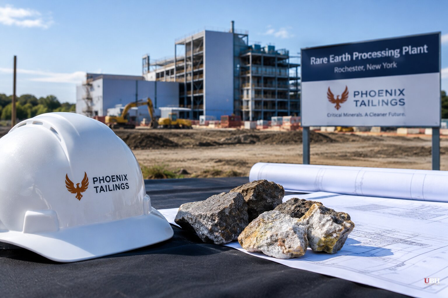 Phoenix Tailings to Build $375 Million Rare Earth Plant in Rochester, With Full Output Not Due Until 2028