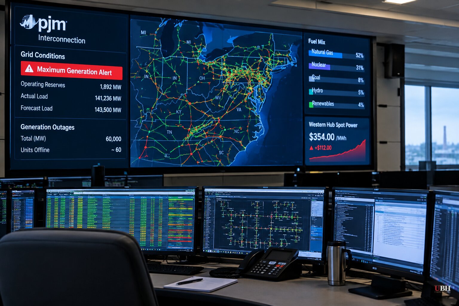 PJM Recalls Maintenance Outages as DOE Emergency Order Runs Through Oct. 16 With 60 Gigawatts Offline